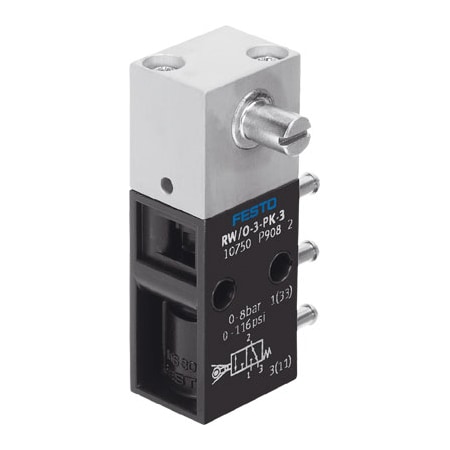 Festo Swivel Lever Valve RW/O-3-PK-3 RW/O-3-PK-3